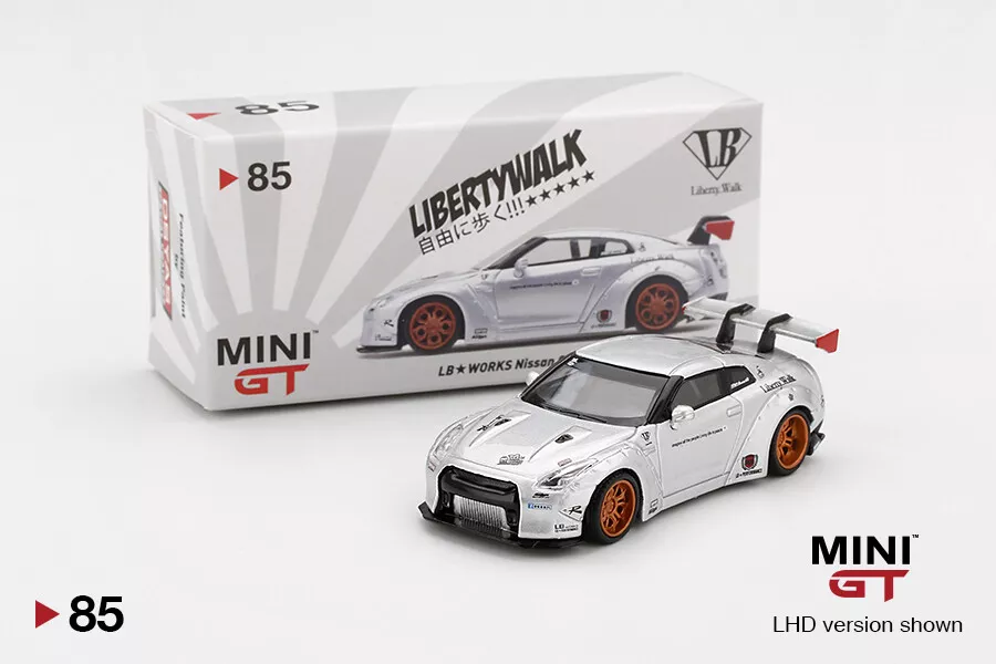 MINI GT 85 Nissan GT-R R35 Magic Pearl MINIGT