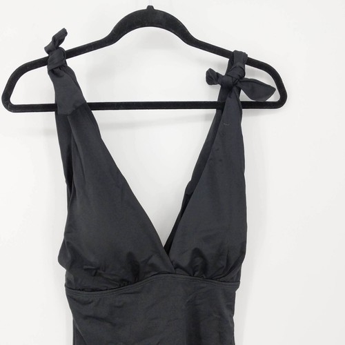 Kim Gravel x Swimsuits For All Tie Shoulder 1-Piece Suit Black Women's Size 10 - Picture 2 of 6