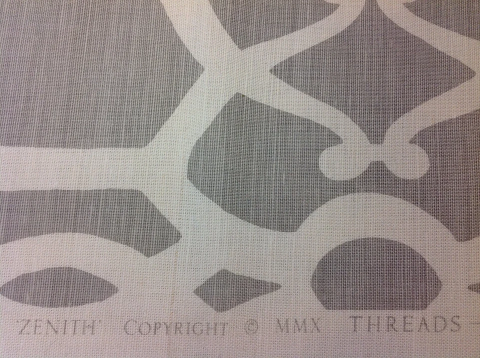 Tela de enrejado de lino Threads Lee Jofa - Zenith reverso/paloma 0,75 yd (ED75005,1) Foto 4 de 4