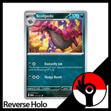 Pokemon TCG: Twilight Masquerade - Reverse Holo - 117/167 - Scolipede