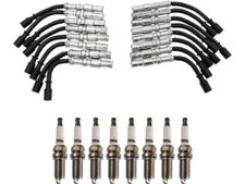For 2001-2002 Mercedes S55 AMG Spark Plug Wire Set with Spark Plugs 47356TYZW
