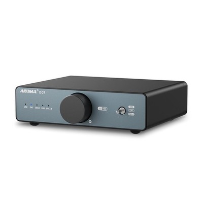 D07 Mini Desktop DAC, USB-C Digital to Analog Audio Converter for PC,TV,Game ...
