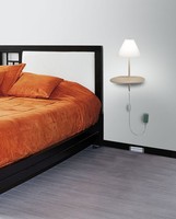 LED Wandleuchte Wohnzimmer Weiß Glas T:25 Cm 3000 K Blendarm Wandlampe Flur