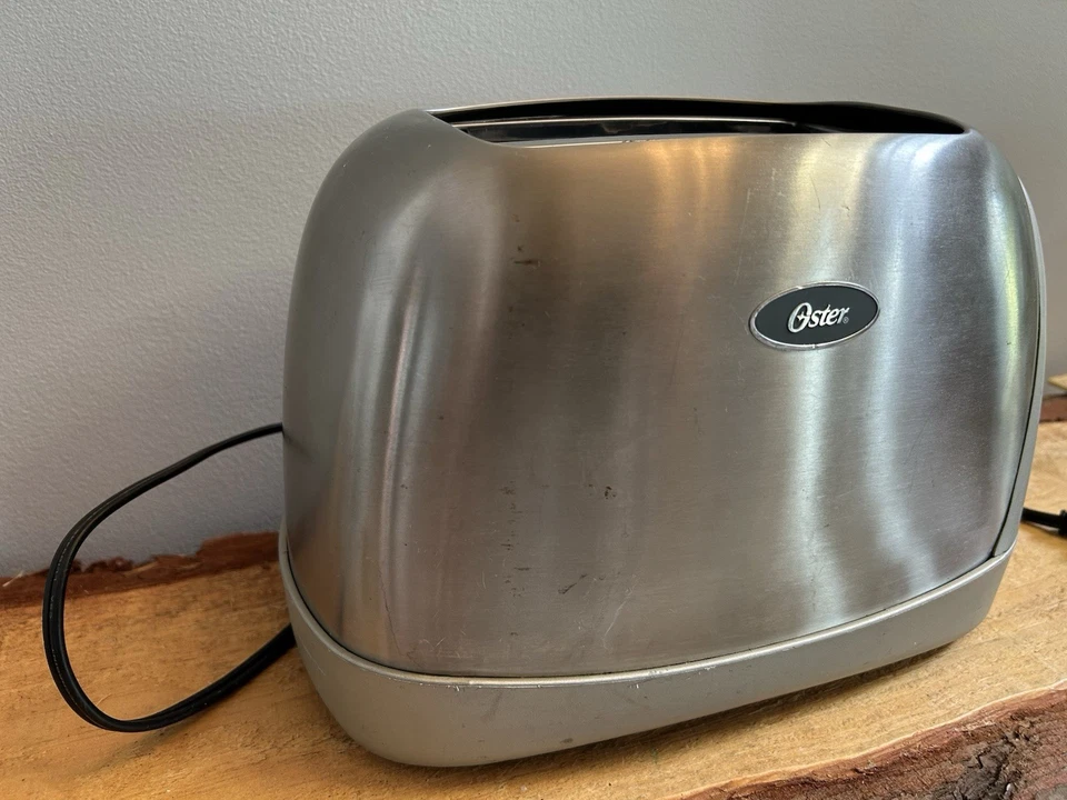 OSTER 2-Slice Pop Toaster Stainless Steel, Brushed Finish,Model 6329. - Image 2 of 4