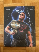 The Rock PSA Magazine March 2026 Vol. No. 51 WWE WE WWF Dwayne Johnson Cards