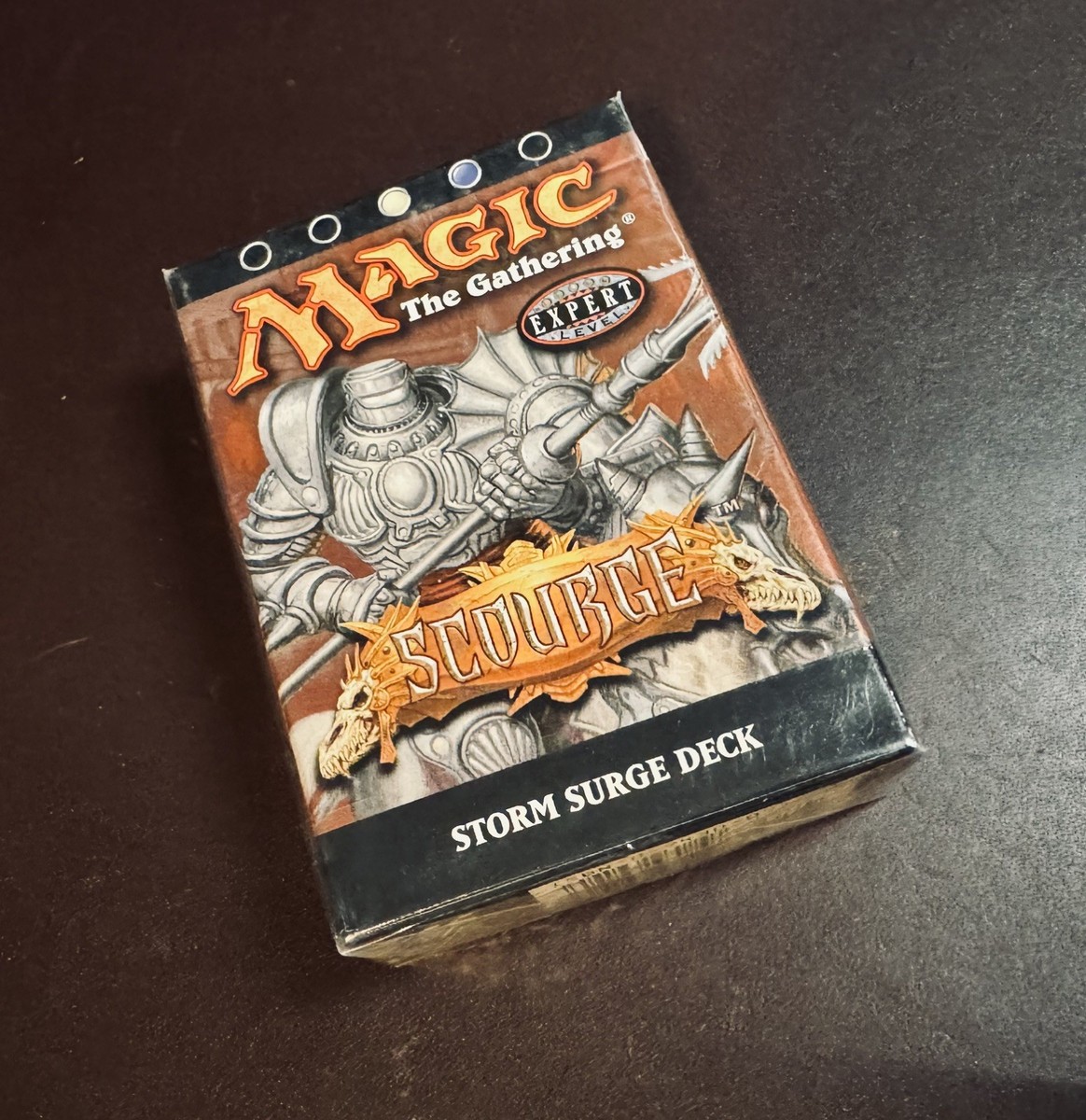 未開封 MTG Scourge スカージ 2パックセット VINTAGE SEALED MTG Scourge Storm Surge Theme Deck Expert Level NIB