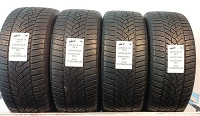 PNEUS USAGÉS PIÈCES 4 GOODYEAR ULTRAGRIP PERFORMANCE + 225/45 R18 95V INVERNALI - Photo 1/4