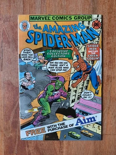 The Amazing Spider-Man (1980) Aim Toothpaste Promotional Comic NM 9.4