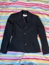 Garfield  Marks Womens Black Blazer Jacket Size 2 USA