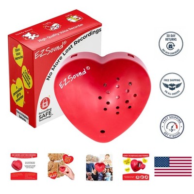 Crystal Clear Playback Teddy Bear Voice Recorder - Perfect for Kids' Gifts