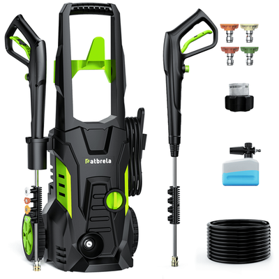 #ad Bestseller 1800W Electric Pressure Washer 5000PSI Max 3.0 GPM with 4 Nozzles $74.27