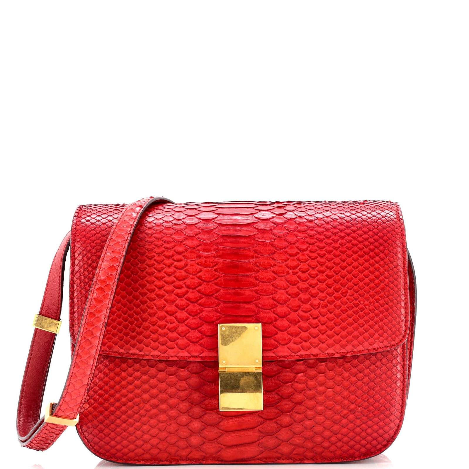 Celine Classic Box Bag Python Medium - image 1