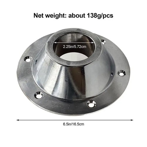 Aluminum Pedestal Flange Mount RV Table Leg Replacement Non-deformation - Picture 7 of 12