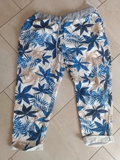 Damen Jogging Sweat Hose Jogpants Palmen Frei...