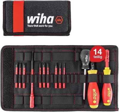 Wiha Drehmoment Schlüssel Schraubendreher TorqueVario-S electric 14tlg 0,8-5Nm