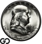 1951-S Franklin Half Dollar, Blast White Premium Quality