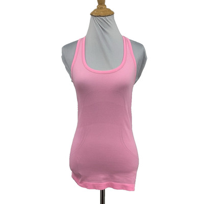 Lululemon Tank Top Womens 4 Carnation Swiftly Tech Racerback Sweat Wick Running
