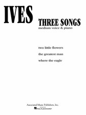 3 Songs Voice and Piano