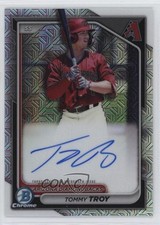 2024 Bowman Chrome Prospect Mega Box Auto Tommy Troy #BMA-TT Auto 0jk5