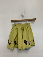 Matilda Jane Scotty Skirt Girls You Me Yellow Dog Skirt Size 8