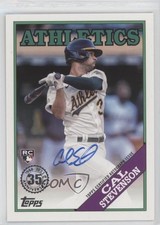 2023 Topps Update 1988 Topps Baseball Auto Cal Stevenson #88BA-CS Auto 16z7