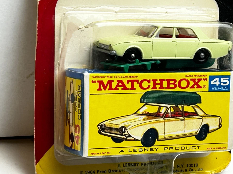 Matchbox No. Ford Corsair 45 con barco, blisterpack #1 Foto 4 de 4