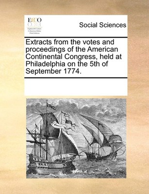 Multiple Contri Extracts from the Votes and Proceedings of the Ame (Taschenbuch)