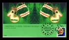 DR JIM STAMPS US COVER CHRISTMAS COOKIES SANTA CLAUS FDC ALL OVER BGC