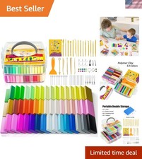 Ultimate 52-Color Modeling Clay Set - Sculpting Tools Accessories Included