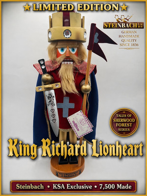 Steinbach S897 King Richard Sherwood Forest German Nutcracker Limited Edition