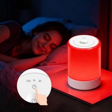 Red Light Therapy Sleep, Red Night Lights With 670nm Wavelength, Touch Contro...