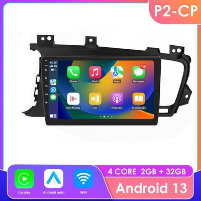 Android 13 CarPlay 2+32GB Car Stereo Radio GPS Navi For Kia K5 Optima 2011-2015