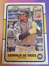 2025 Onyx Vintage Leodalis De Vries #OVLEDE San Diego Padres