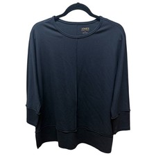 Jones New York Black Sweatshirt. Oversize. Womens. Sz S