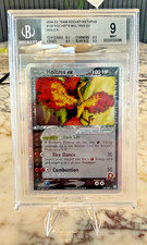 Pokemon Rocket’s Moltres Ex 100/109 2004 Holo Ex Team Rocket Returns BGS 9 MINT on eBay