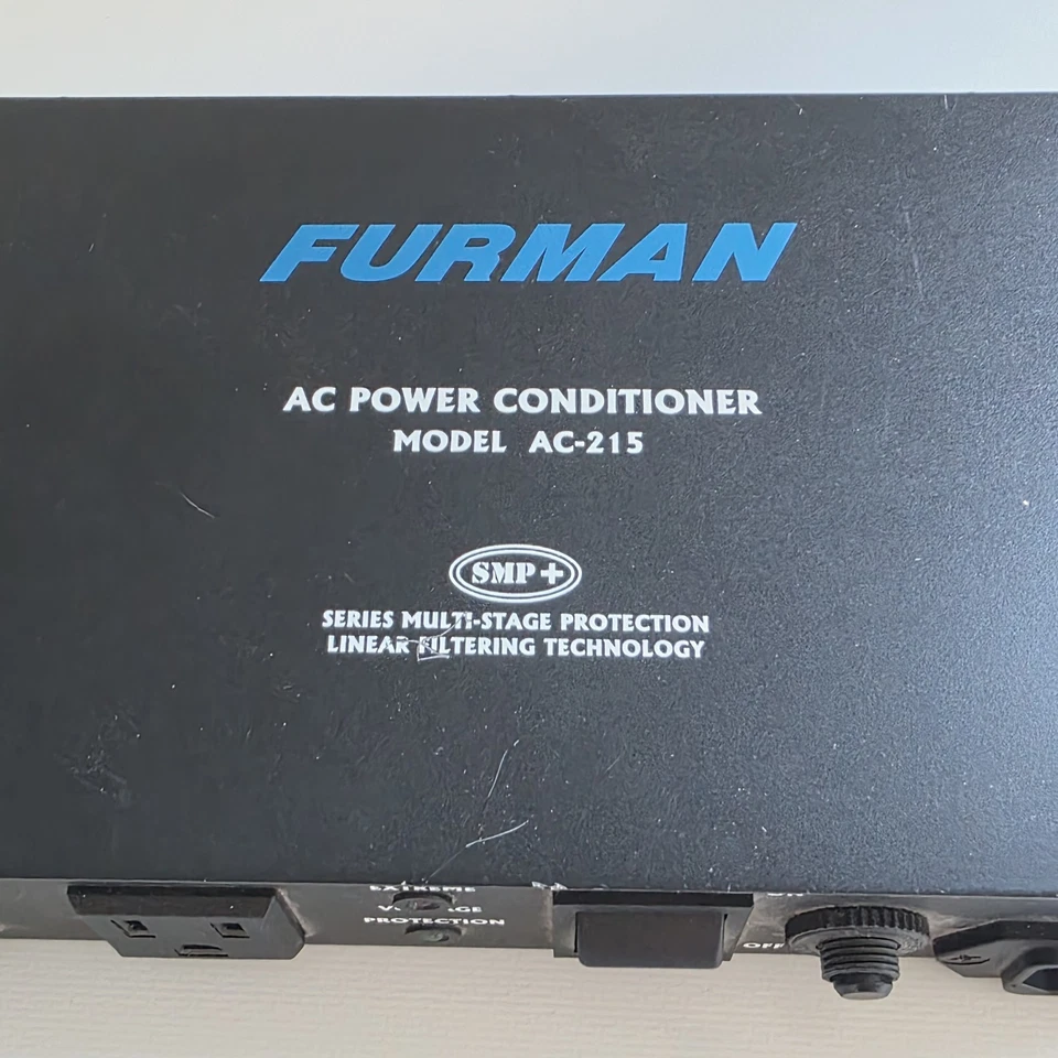 Furman AC-215 AC Power Conditioner 120 VAC 60Hz 15A 1800W Max Output 2 Channel  - Image 4 of 4