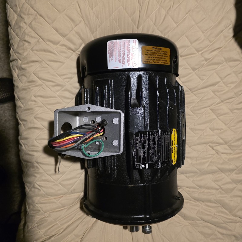 Baldor Reliance 84Z04053 3HP Super-E Pump Motor. Used With GRUNDFOS Pump