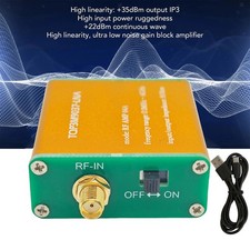 Low Noise Amplifier Module 0.1MHz-6GHz High Reliability Female Connector USB