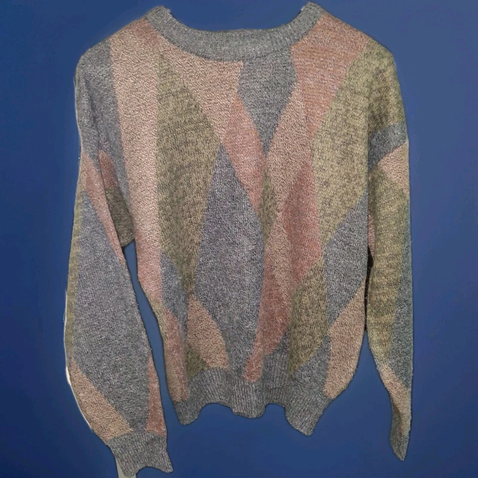 Suéter Pullover Geoffrey Beene Para Hombre Mediano 100% Acrílico De Colección  Foto 2 de 4