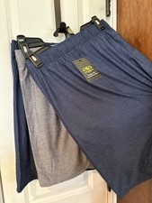 NWT Three Piece Set Men’s Shorts Size XL Athletic Works Shorts Two Blue One Grey