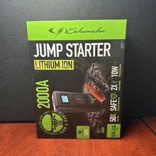 Schumacher FR01545 Portable Power Pack and 2,000A Peak Jump Starter (5451)