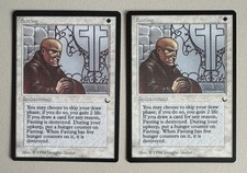 2x Fasting - MTG - The Dark - English ©1994 M/NM Uncommon