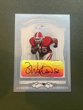 Ben Watson Auto Rookie 2004 Donruss Classics #209 Georgia Bulldogs RC /25