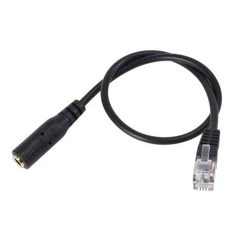 Spina Jack da 3,5 Mm A RJ9 per Cuffie  per  Adattatore Telefono  Office P9O2
