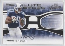 2006 Playoff Absolute Memorabilia Heroes 154/250 Chris Brown #AH-23 0c2