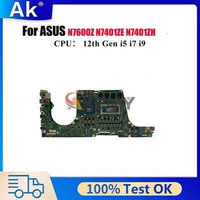 N7401ZC Motherboard For ASUS K6400Z N7401ZH N7401ZE K6500Z Mainboard W/CPU