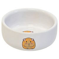 Nobby Nager Keramiknapf FüR Hamster 8 Cm Weiß Mit SüßEr Maus Deko