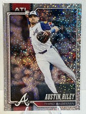 Austin Riley #238 2026 Topps Series 1 Celebration Confetti SP Braves