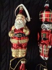 VINTAGE Lot 8 Figural Mercury Glass Christmas Ornaments Czech Rep Germany — photo 7