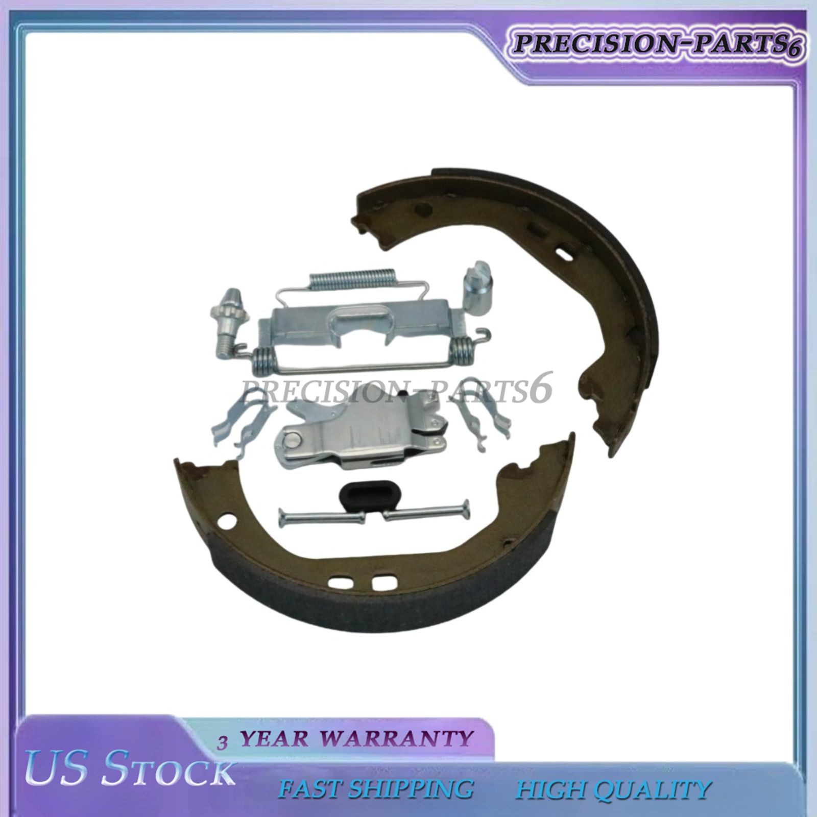 Parking Brake Shoes & Accessory Fastener Kits Fit Maserati Ghibli Quattroporte/